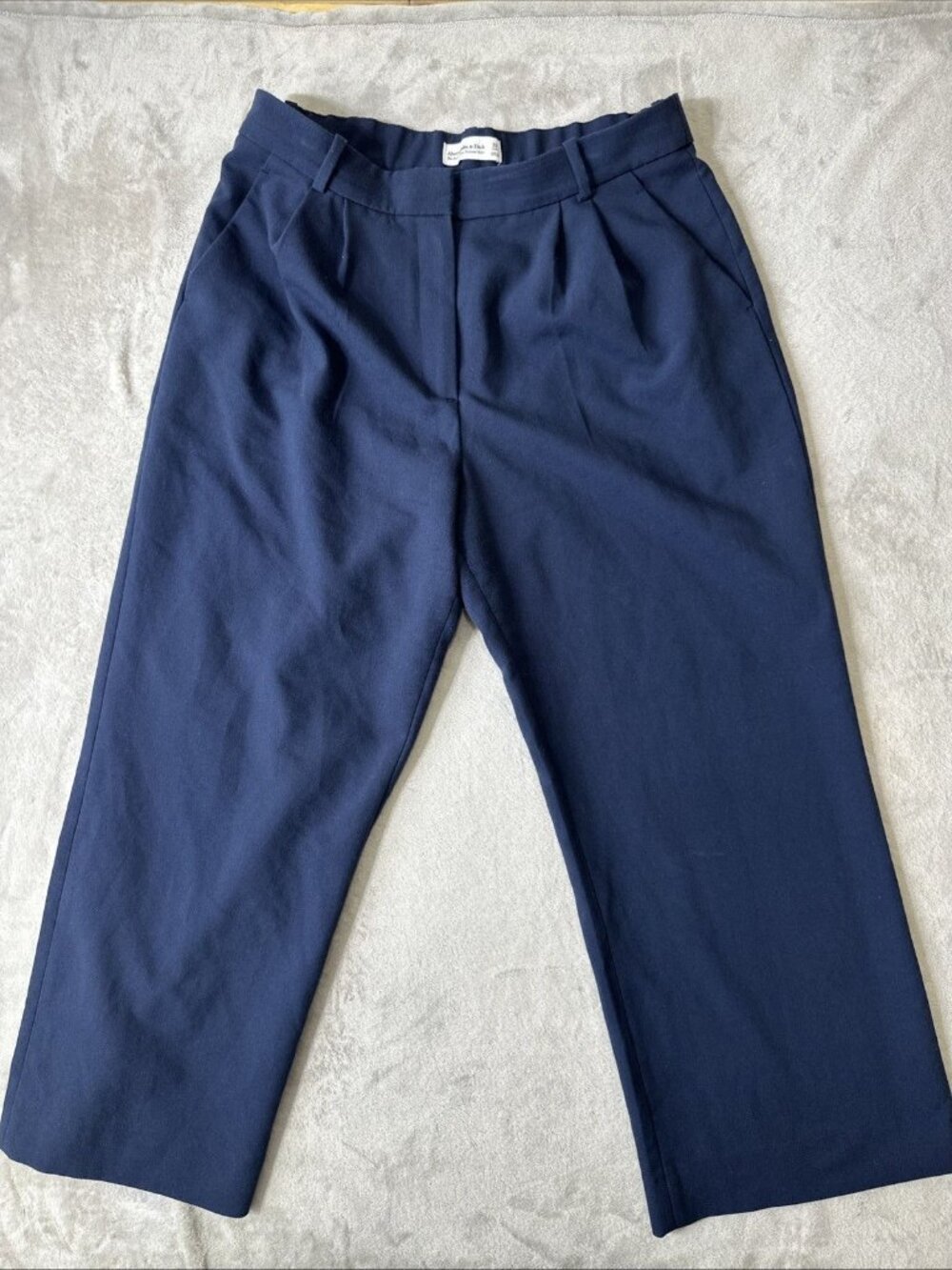 Abercrombie & Fitch Sloane Tailored Pants Navy 32 Short Dress Career